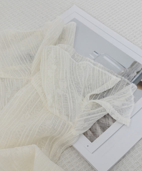 カーディガン 長袖 ボレロ 羽織り 薄手 レディース シアーシャツ 肌見せ 透け感 春夏トップス へそ出し UVケア 重ね着 カジュアル レイヤードコーデ リボン 77JCHU-001